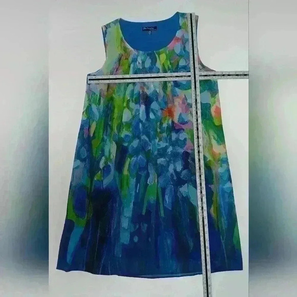 Claire Desjardins Wearable Art Sleeveless Dress. Ladies  size M - Picture 5 of 8